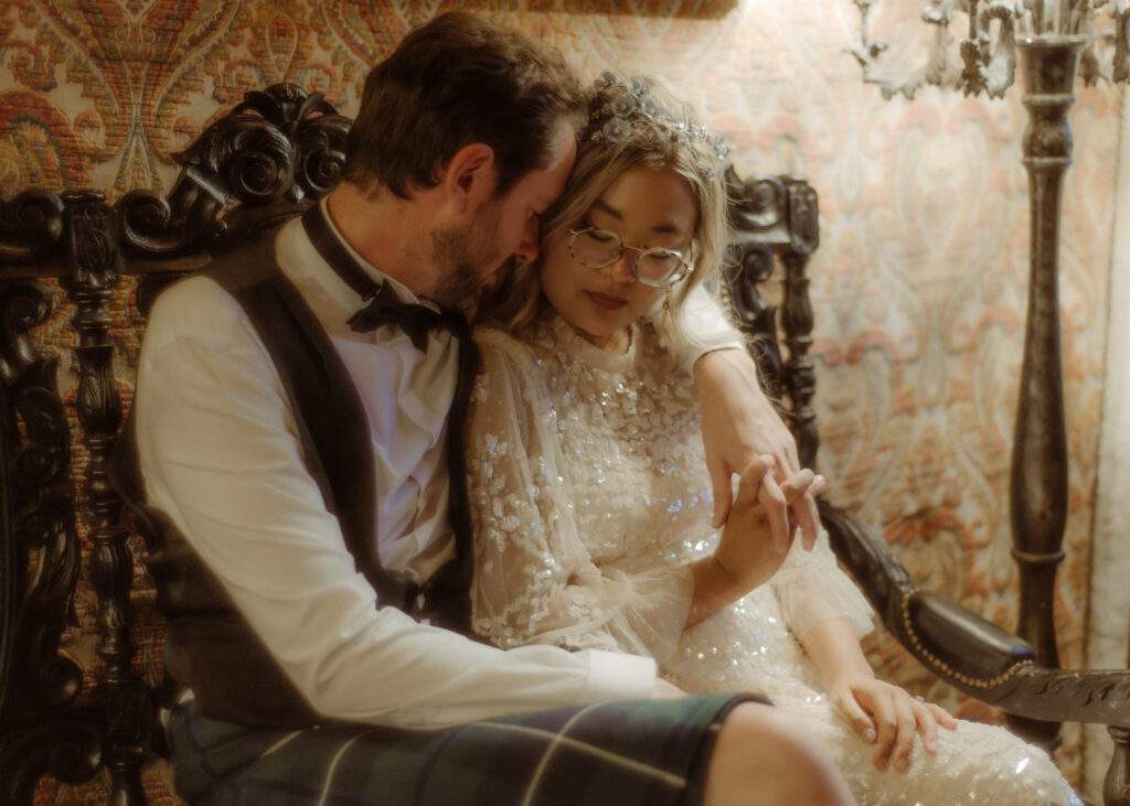 Borthwick Castle Elopement. Scottish Elopement Photographer.