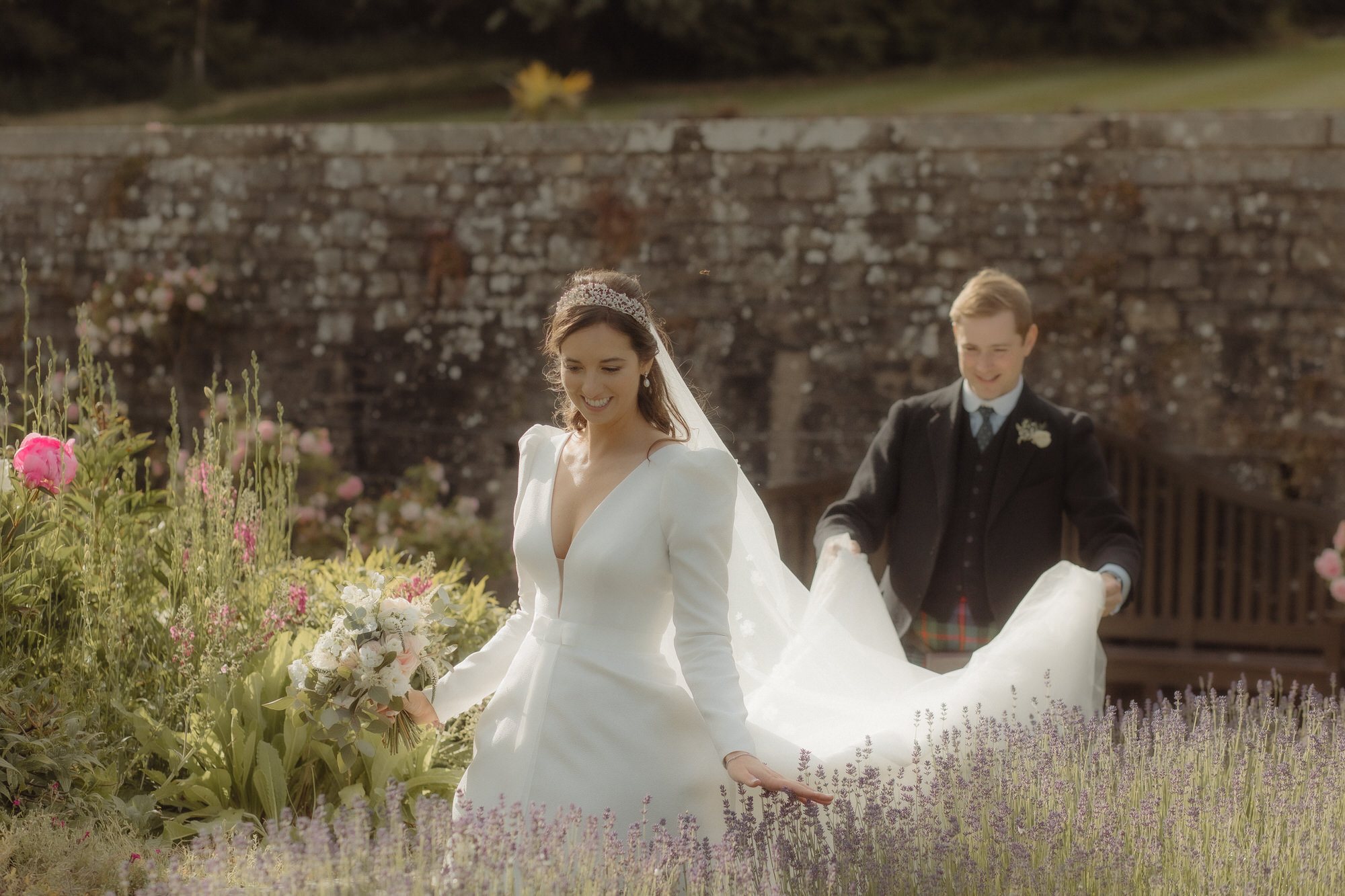 Romantic Hill of Tarvit Wedding